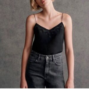 Elegant Black Women's Camisole Top